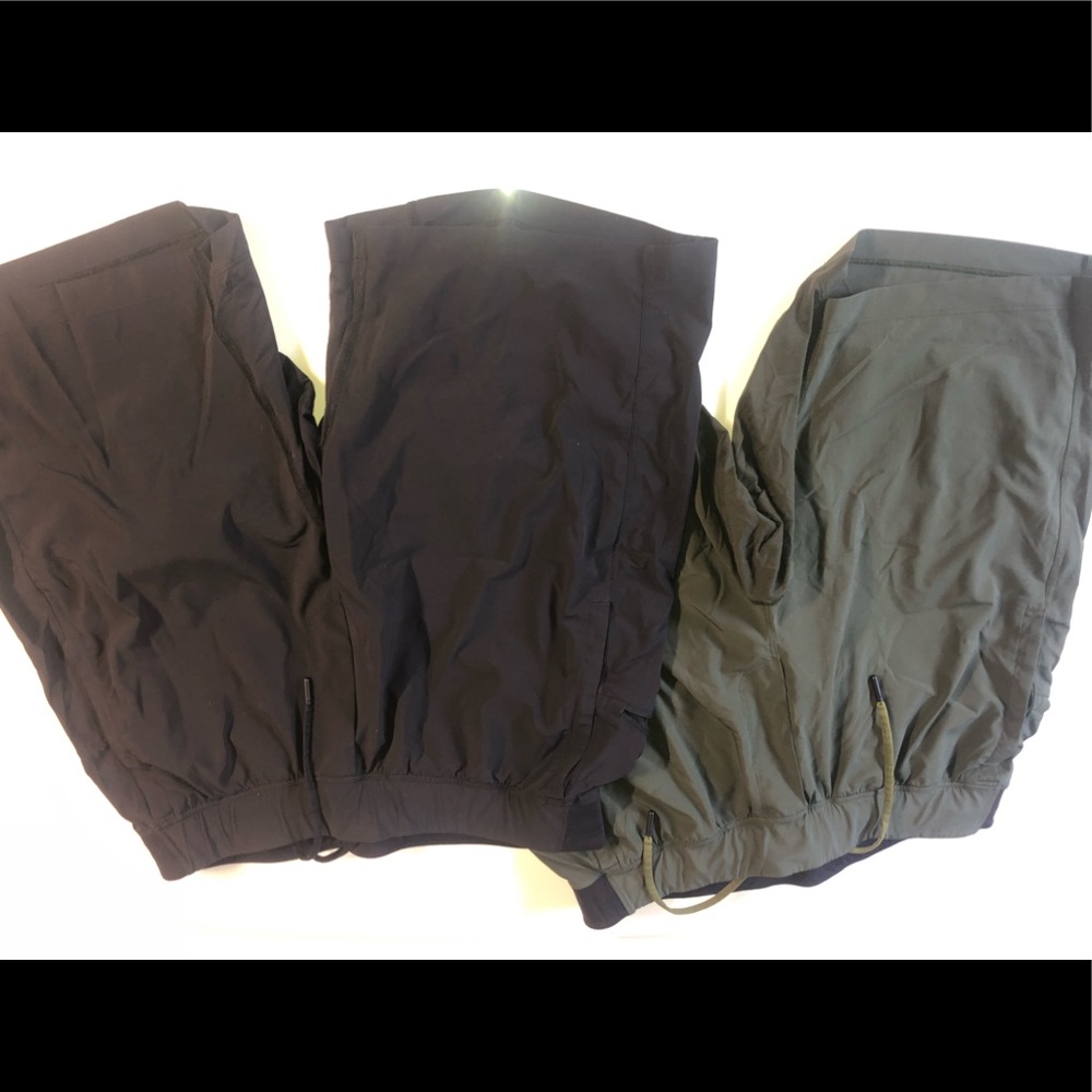 Men’s large Lululemon running shorts w liner(two)